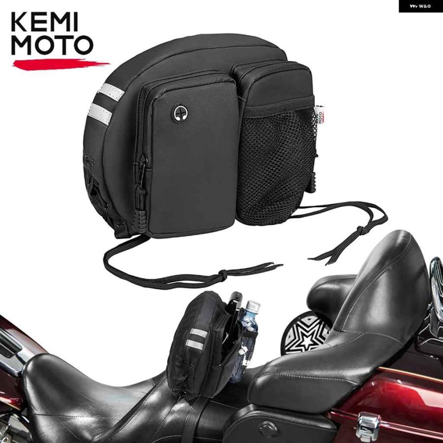 並行輸入品 バックレストバッグ ドライバーバックレスト ツアーパック オーガナイザー シーシーバー バッグ ツーリング ソフテイル CVO ライダーバックレの画像