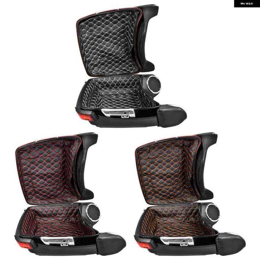 並行輸入品 パック トランク パッド インナーカーペットライナー レザーバッグ パッド ハーレー ツーリング CVO エレクトラ ストリート ロードグライドの画像