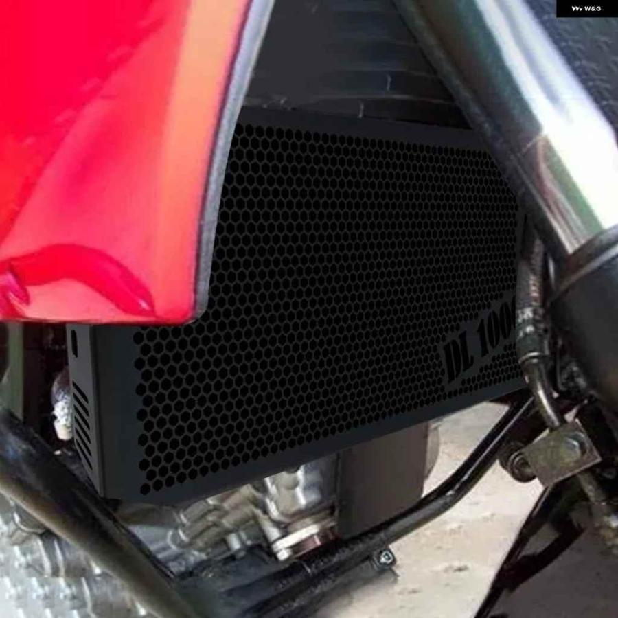 並行輸入品 オートバイ バイク 部品 ラジエーター グリル ガード グリル カバー スズキ DL1000 DL 1000 VSTROM 1000 2004-07の画像