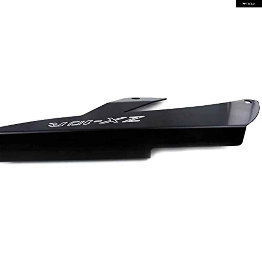 並行輸入品 ブラック チェーン ガードカバー カワサキ 2006-2009 ZX-10R パーツの画像