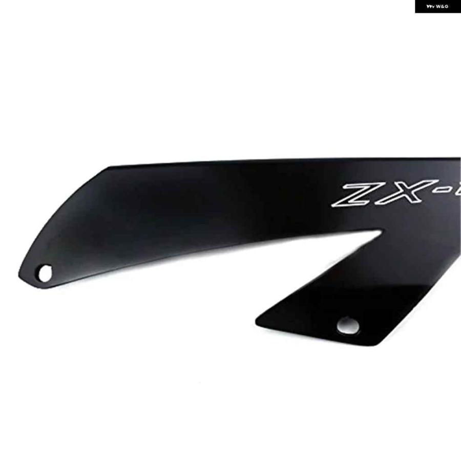 並行輸入品 ブラック チェーン ガードカバー カワサキ 2006-2009 ZX-10R パーツの画像