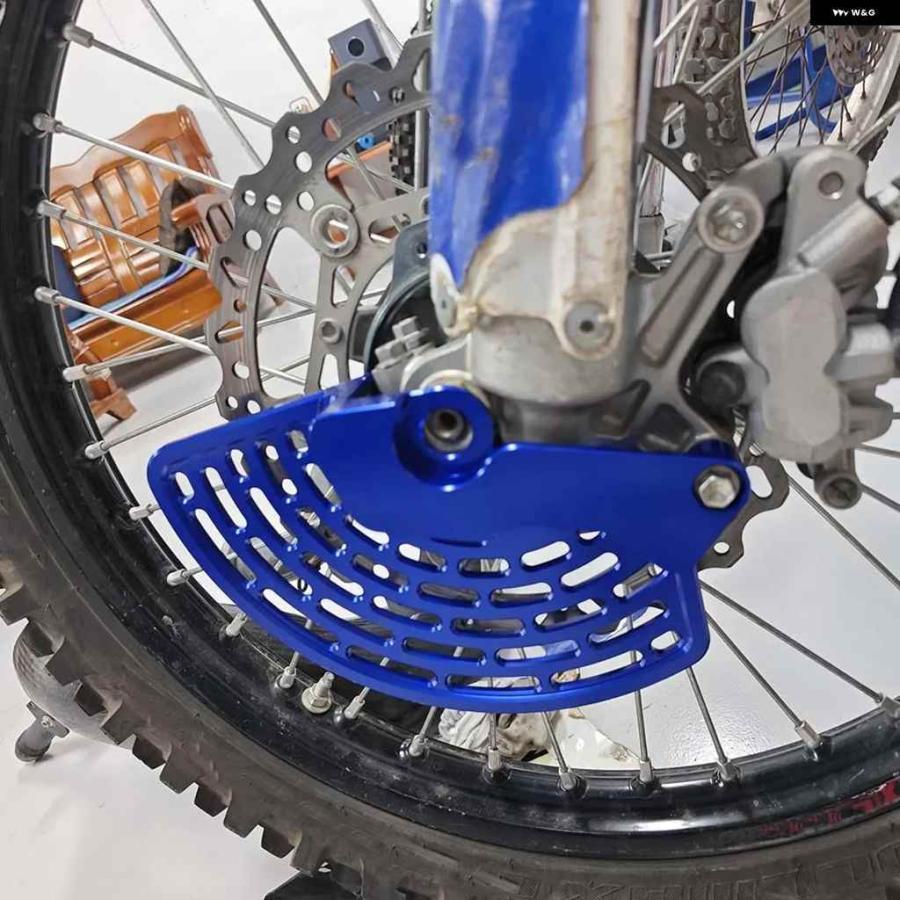 並行輸入品 オートバイ バイク フロントブレーキ ディスクガード プロテクター ブレーキ システム アクセサリー ヤマハ YZ125 YZ250 YZ450F 125X 250Xの画像