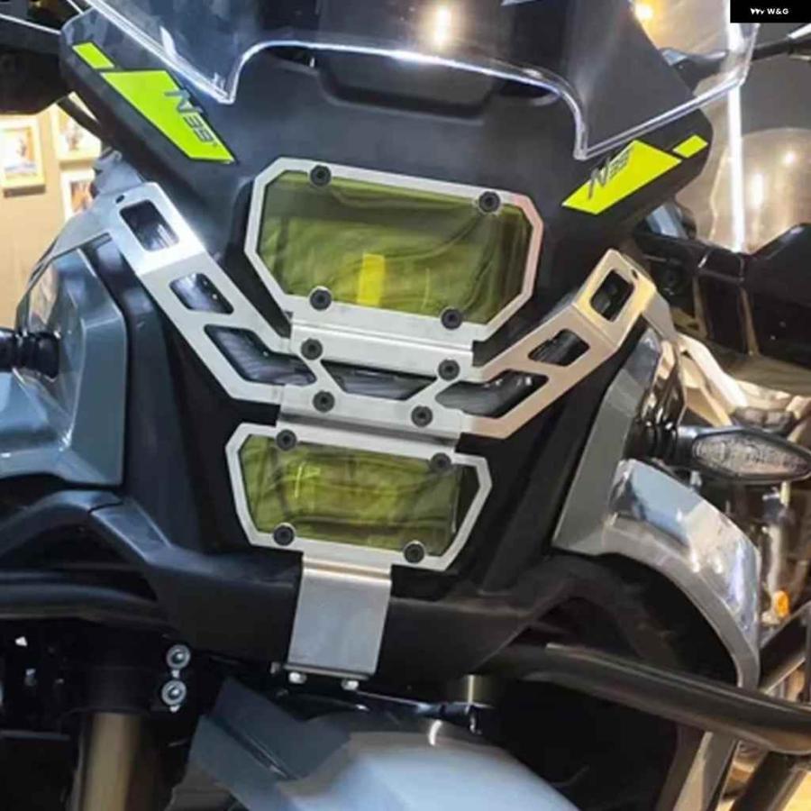 並行輸入品 CFMOTO 450MT IBEX 450 450 MT IBEX 2024 2025 ヘッドライト グリル ガードカバー ランプ プロテクター カバー オートバイ バイクの画像