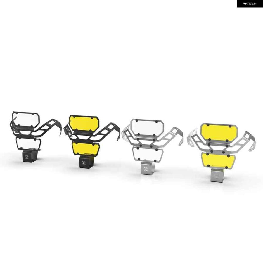 並行輸入品 CFMOTO 450MT IBEX 450 450 MT IBEX 2024 2025 ヘッドライト グリル ガードカバー ランプ プロテクター カバー オートバイ バイクの画像