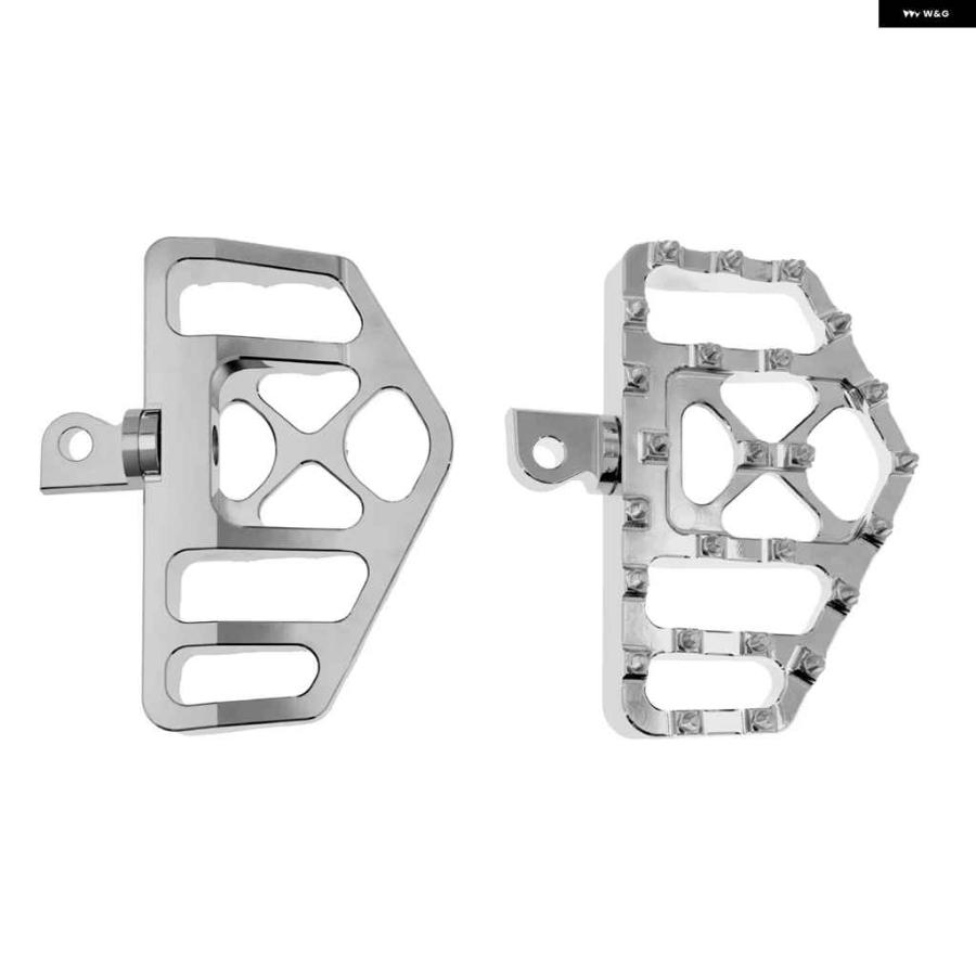並行輸入品 オートバイ バイク フットペグ ドライバー用 ワイドフロアボード フットレスト ペダル ハーレー スポーツスター XL ツーリング エレクトラグの画像