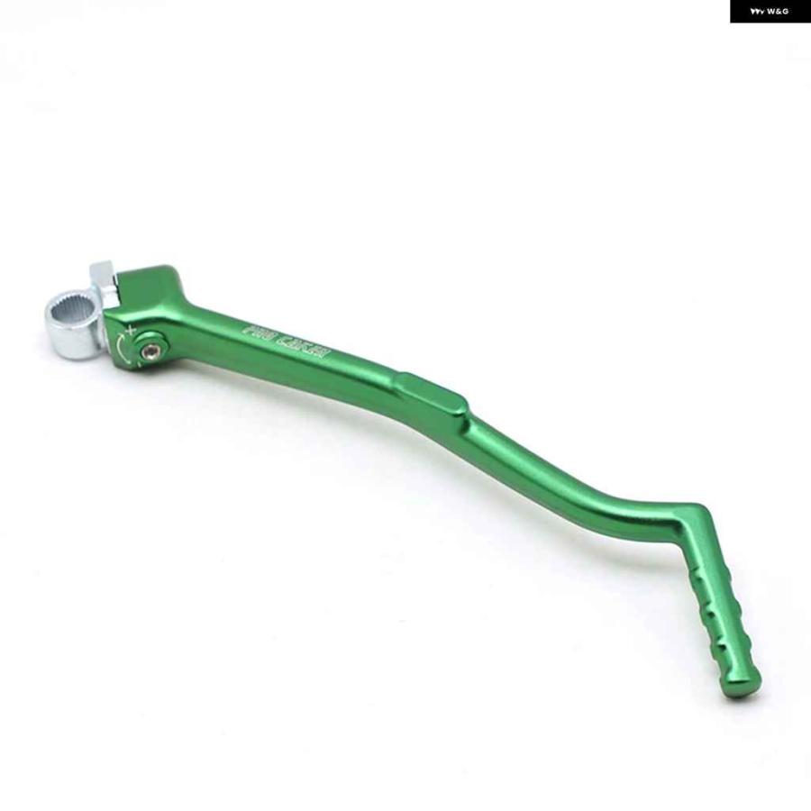 並行輸入品 オートバイ バイク CNC アルミ キックスタート レバー ペダル カワサキ KX450F KX KXF 450 450F 16 17 18 2016 2017 2018 レトロパーツの画像