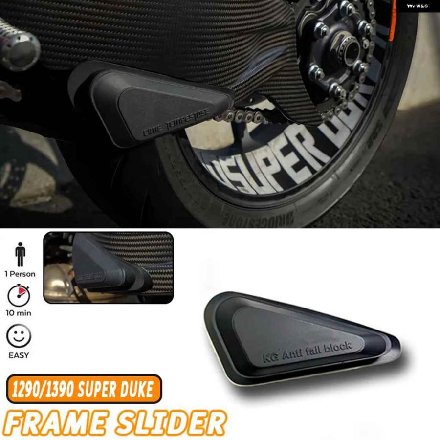 並行輸入品 1290 SUPER DUKE R RR EVO フレーム スライダー クラッシュ