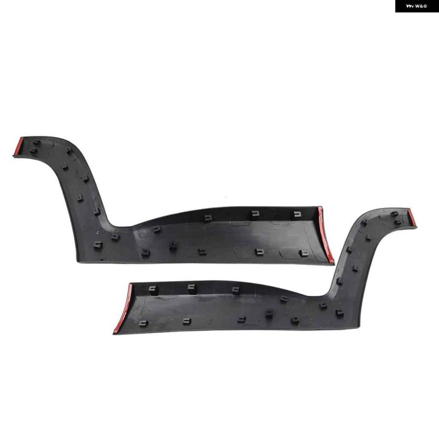 並行輸入品 2PCS 車 外装 リアドア サイドモールディング ドア パネル