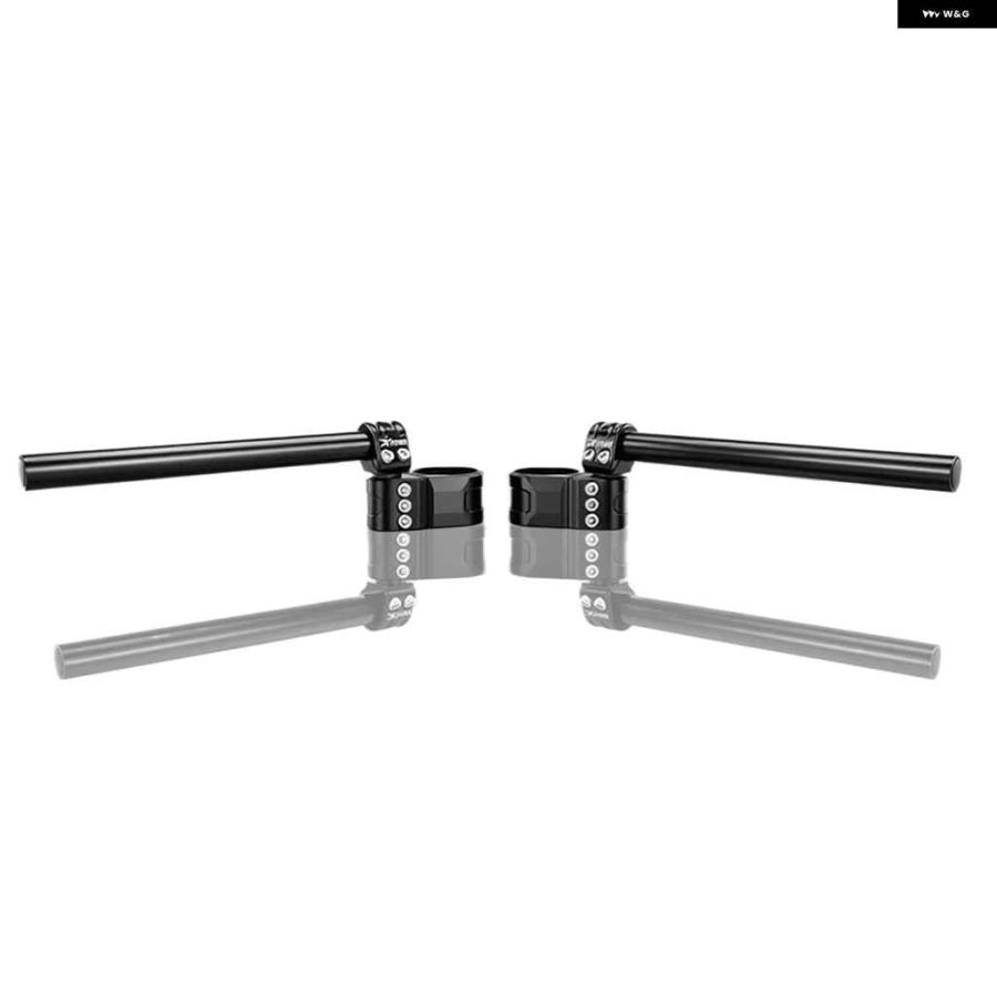 並行輸入品 オートバイ バイク ハンドルバー レーシング 調整可能 CNC クリップオン MV アグスタ F3 2014 2015 50MM クリップオンオン フォークの画像