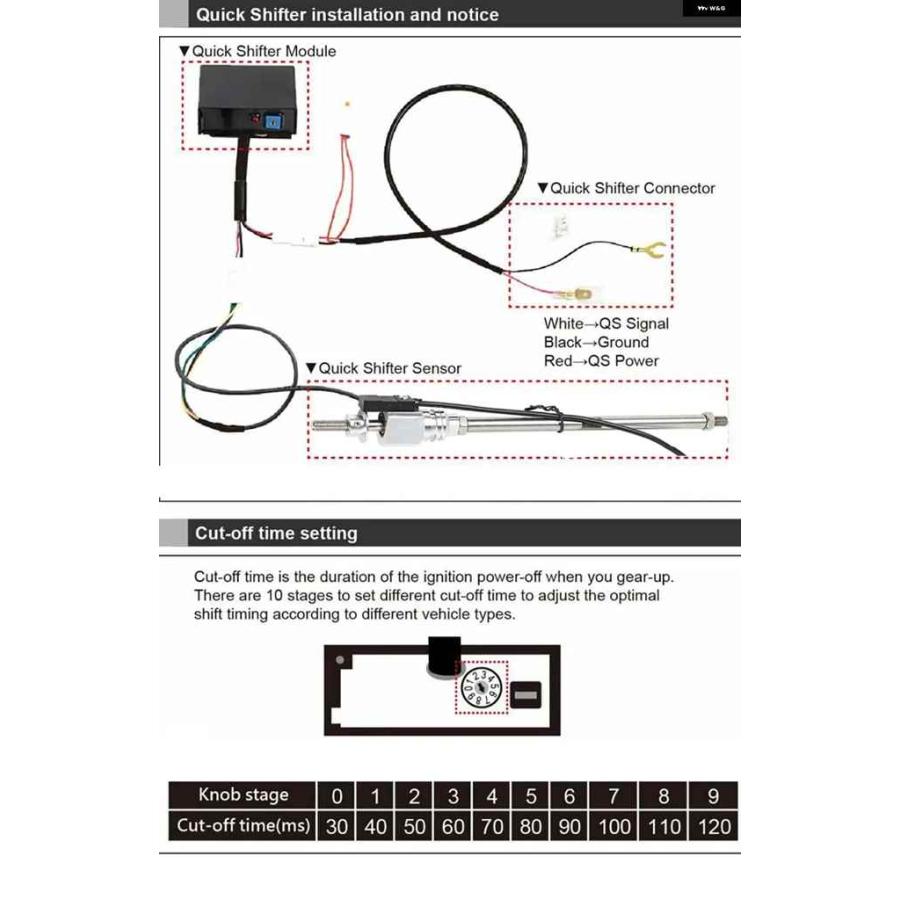 並行輸入品 オートバイ バイク クイック シフター シフト ギア