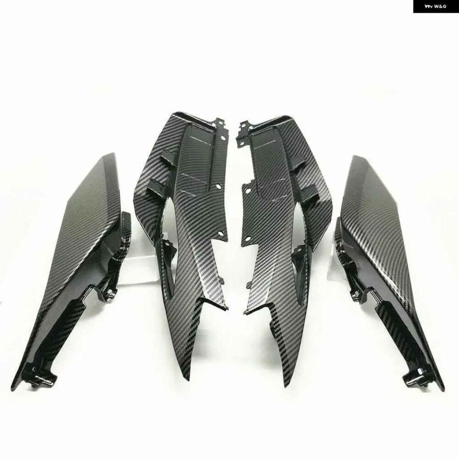 並行輸入品 ヤマハ MT-09 MT09 FZ-09 FZ09 2017 2018 2019 カーボンカラーリアテールシートサイドカバー フェアリングの画像