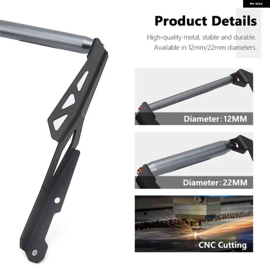 並行輸入品オートバイ バイク 部品電話 ホルダー サポート GPSナビゲーション ブラケット 22MM CFMOTO 800 MT 800MT 800MT 2023の画像