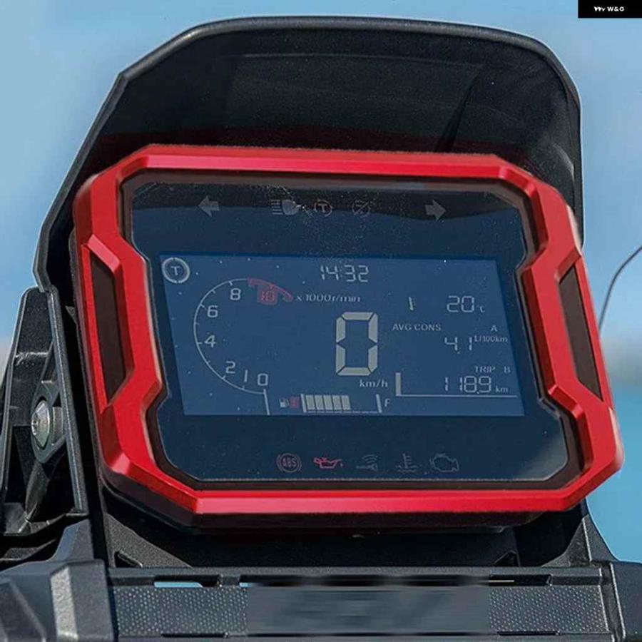 並行輸入品オートバイ バイク 計器メーター フレーム プロテクター カバー アルミ ホンダ ADV 350 ADV350 ADV350 2022-2024アクセサリーの画像