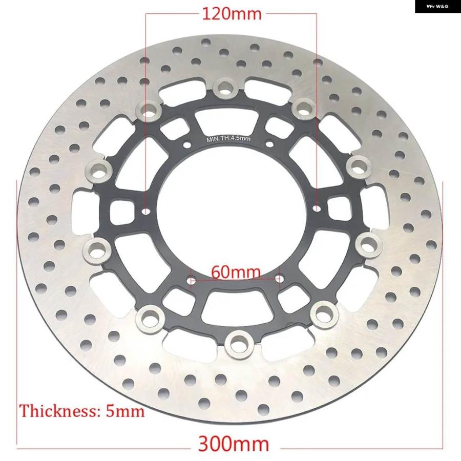 並行輸入品300MM フロント ブレーキディスク ローター BMW F650GS K72 F650GS 2007-2012 F700GS 2008-2018 F800GS ADVENTURE F800_2