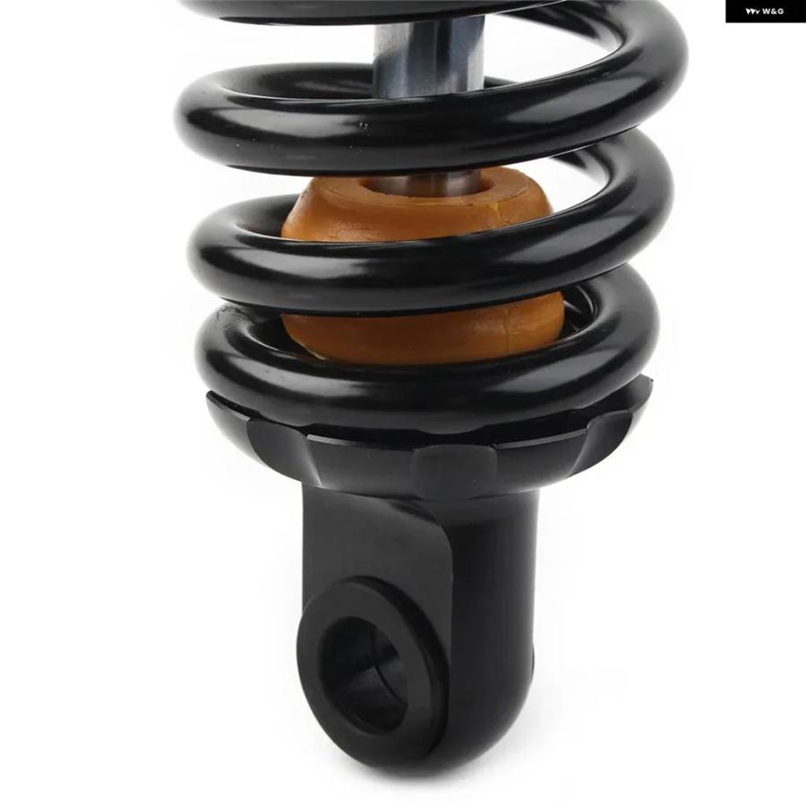 並行輸入品バイク リアサスペンション 調整可能 ブラック エア ダンパー 343MM ヤマハ スズキ ホンダ カワサキ バイク 交換部品_3