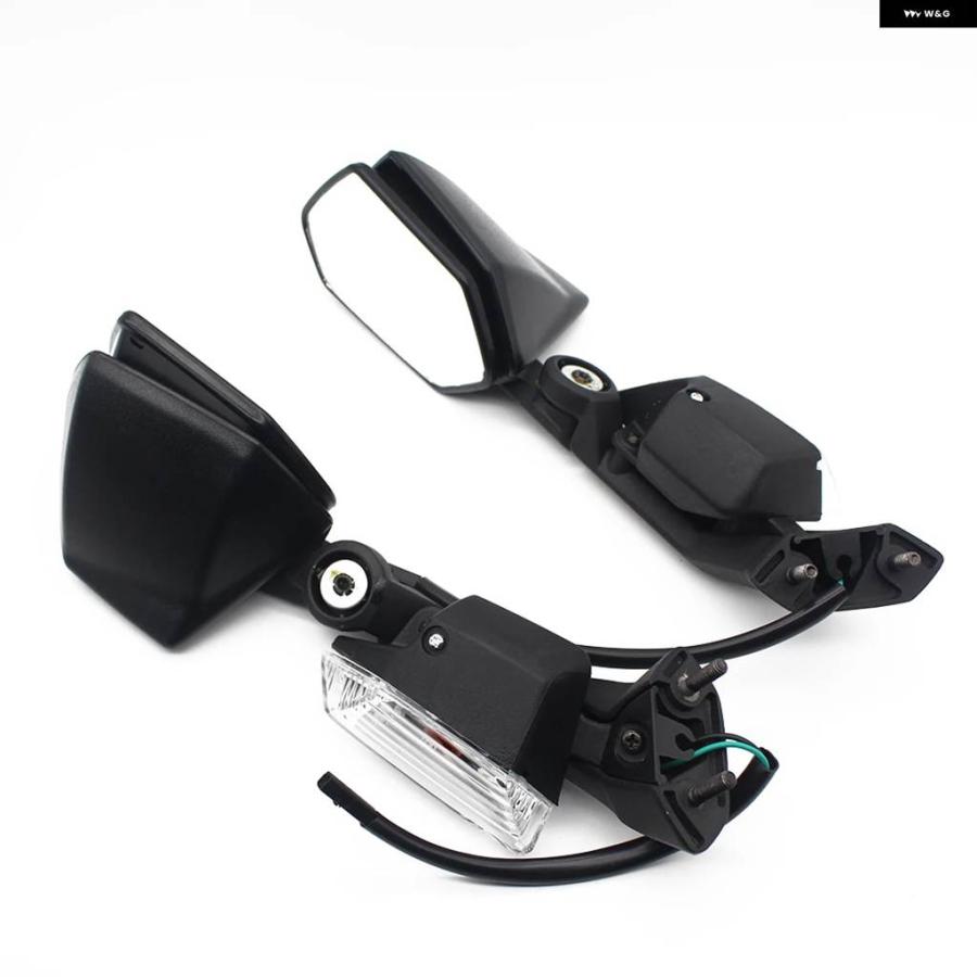 並行輸入品バイク リアバックミラー 左右 カワサキ ZX-10R ZX-6R 2005-2011_3