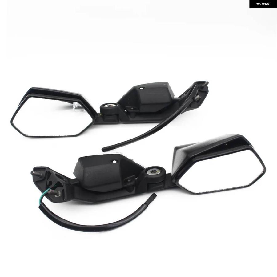並行輸入品バイク リアバックミラー 左右 カワサキ ZX-10R ZX-6R 2005-2011_4