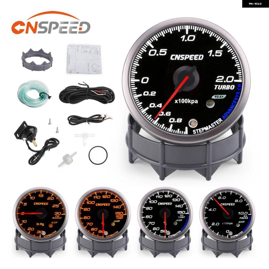 並行輸入品 CNSPEED 2.5インチ 60MM ブースト計 排気ガス 車温度計