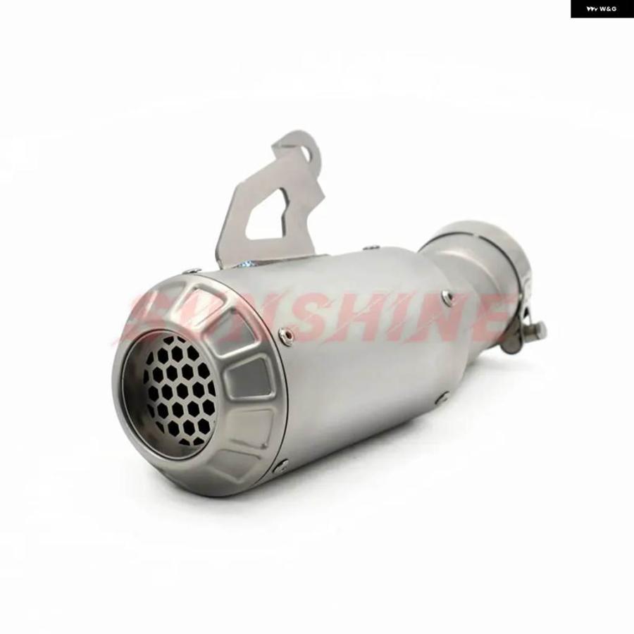 並行輸入品 S1000RR 2019-2023 S1000R 2021-2023 排気 システム オートバイ マフラー モトクロス チップ エスケープ モトレーシング 61MM スリップオン_5