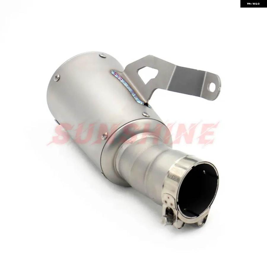 並行輸入品 S1000RR 2019-2023 S1000R 2021-2023 排気 システム オートバイ マフラー モトクロス チップ エスケープ モトレーシング 61MM スリップオン_6