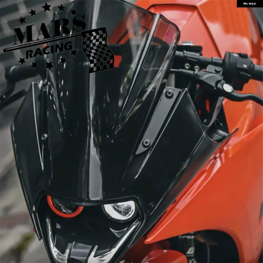 並行輸入品 RC390 RC250 RC200 RC125 2014 -2017 - 23 オートバイ 風防 アルミキット デフレクター_5