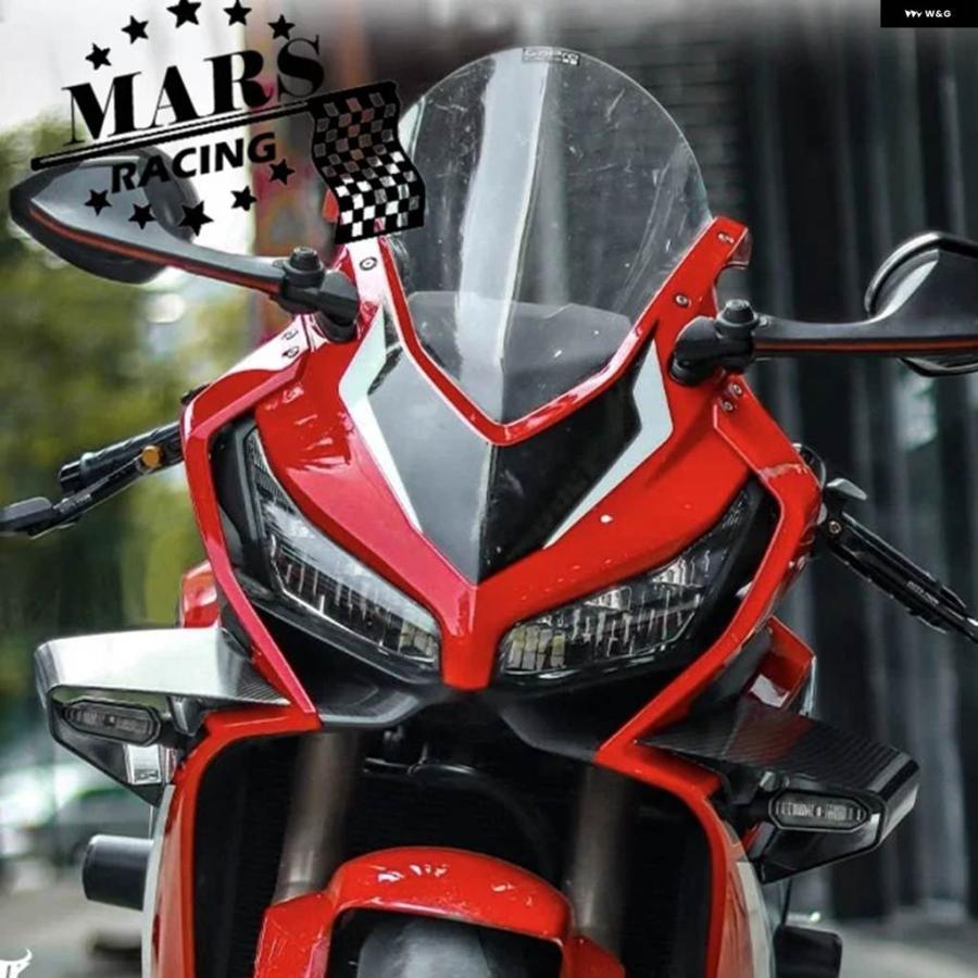 並行輸入品 ホンダ CBR650R CBR650R 2019-2022 2023 アクセサリー バイク フロントライト カウル サイド ウィングレット ウィンドフィン スポイラー トリ_4