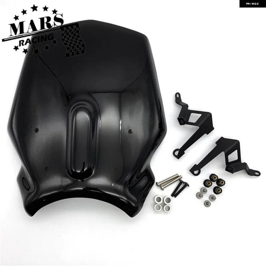 並行輸入品 ホンダ CB125R CB250 CB300R NEO スポーツカフェ R 250R 300R 18-19 バイク カフェモーター ウィンドシールド ウィンドスクリーンの画像