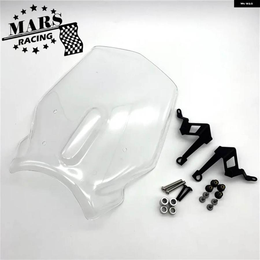 並行輸入品 ホンダ CB125R CB250 CB300R NEO スポーツカフェ R 250R 300R 18-19 バイク カフェモーター ウィンドシールド ウィンドスクリーンの画像
