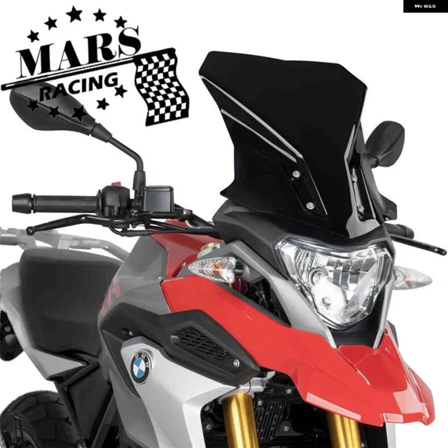 並行輸入品 BMW G310GS G310GS G310GS 2017 - 21 ダブルバブル スクリーン オートバイ ウィンドスクリーンバイザーバイザーの画像