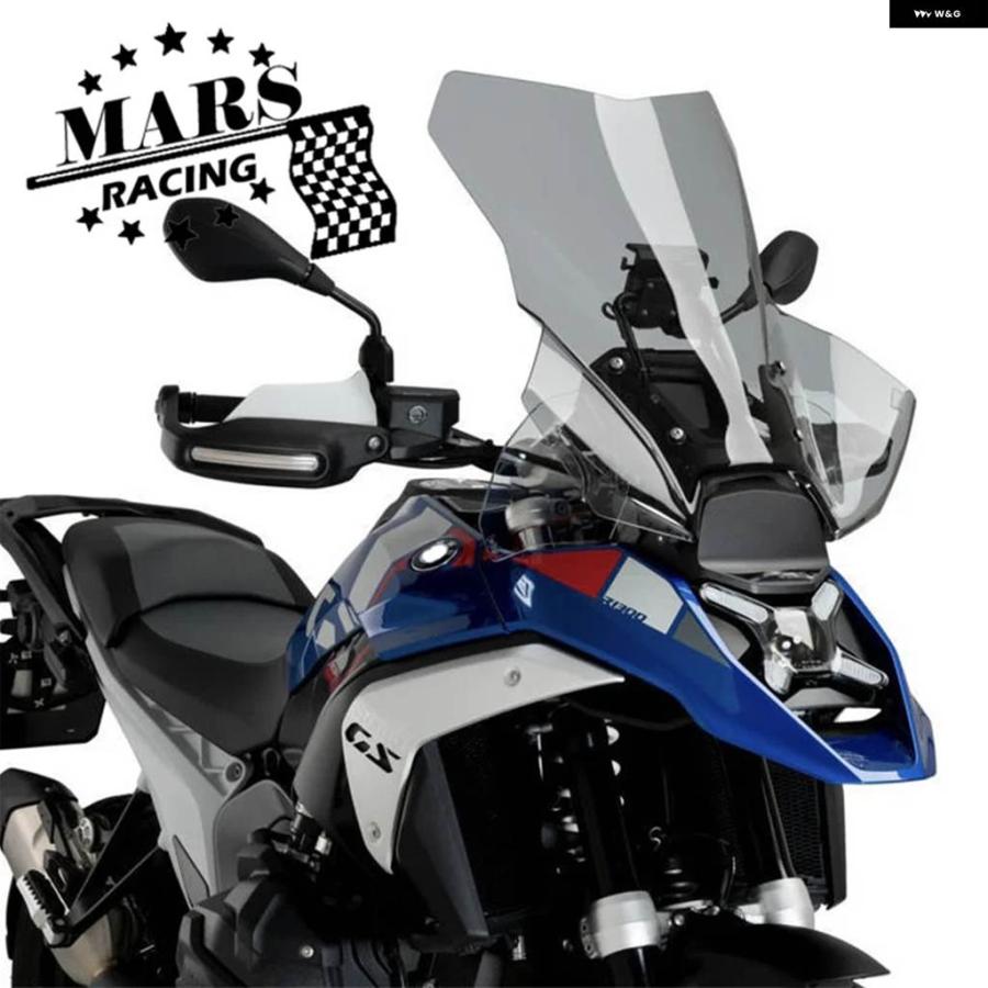 並行輸入品 BMW R1300GS R1300GS ADV アドベンチャー 2023 2024 オートバイ 調整可能 ウインドスクリーン ウィンドシールド バイザー デフレクター_3