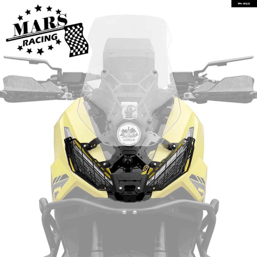 並行輸入品 ホンダ XADV750 X-ADV750 2025 バイク フロント ヘッドライト グリル ガード ヘッドライト プロテクター スクリーン ヘッドランプ シールド_2