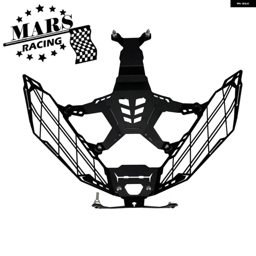 並行輸入品 ホンダ XADV750 X-ADV750 2025 バイク フロント ヘッドライト グリル ガード ヘッドライト プロテクター スクリーン ヘッドランプ シールド_4