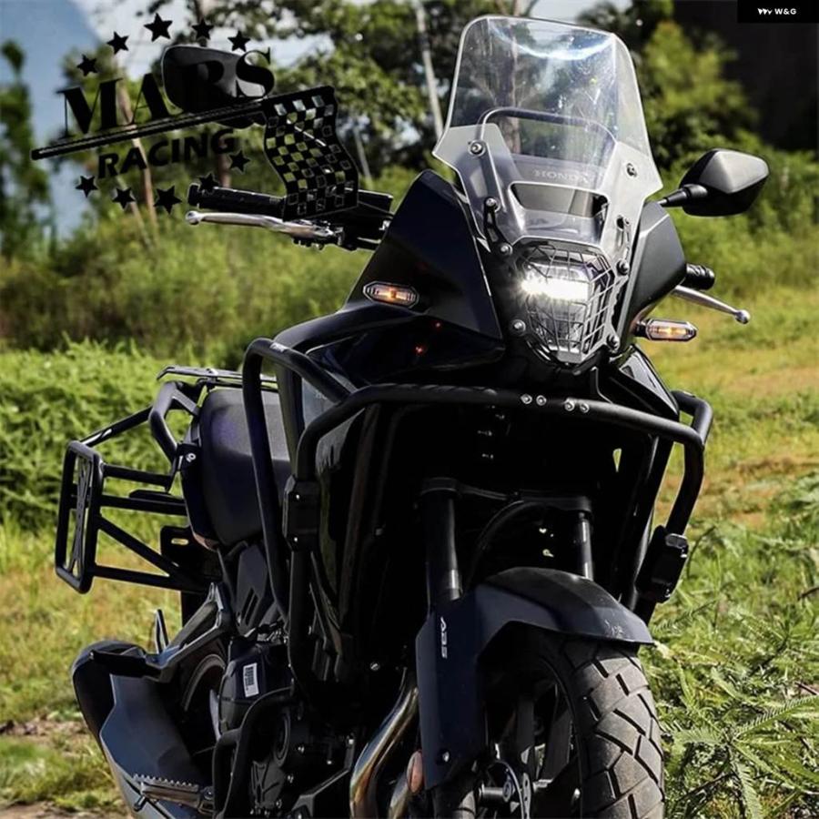 並行輸入品 ホンダ NX500 NX500 2024 バイク アクセサリー フロント ヘッドライト グリル ガードカバー プロテクター 装飾の画像