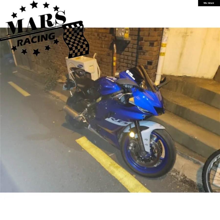 並行輸入品 ヤマハ YZFR6 YZF-R6 2017 - 20 バイク 風防 ウインドスクリーン バイク ABS樹脂の画像