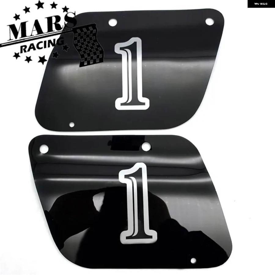並行輸入品 オートバイ アクセサリー レーサーカフェプレート ボディ サンプリング サイドナンバー PLACA PRETOナンバー付き ヤマハ XSR155 XSR 155 2019の画像
