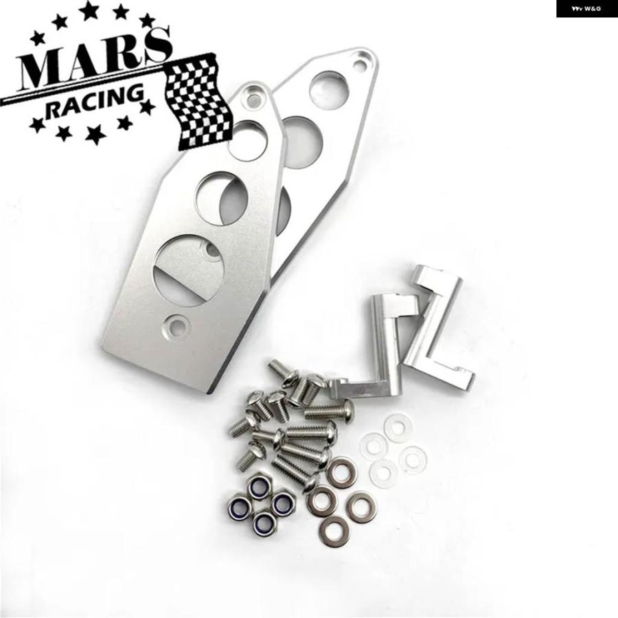 並行輸入品 オートバイ アクセサリー レーサーカフェプレート ボディ サンプリング サイドナンバー PLACA PRETOナンバー付き ヤマハ XSR155 XSR 155 2019の画像