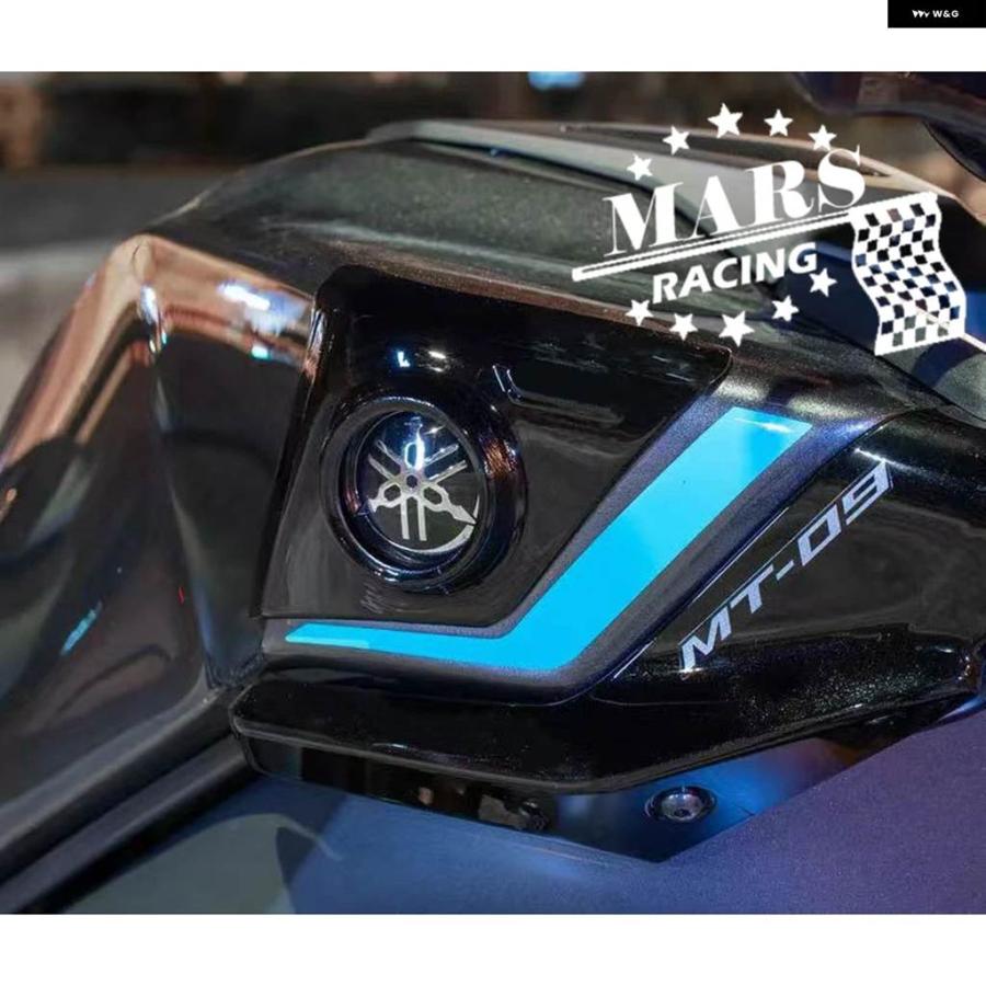 並行輸入品 ヤマハ MT-09 Y-AMT 2024 2025 MT09 SP 24 25 FZ09 装飾 タンクスキンサイドカバー タンクガードタンクカバーの画像