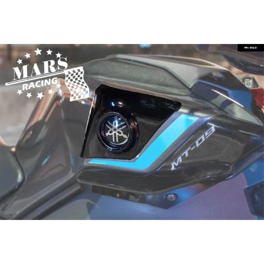 並行輸入品 ヤマハ MT-09 Y-AMT 2024 2025 MT09 SP 24 25 FZ09 装飾 タンクスキンサイドカバー タンクガードタンクカバーの画像
