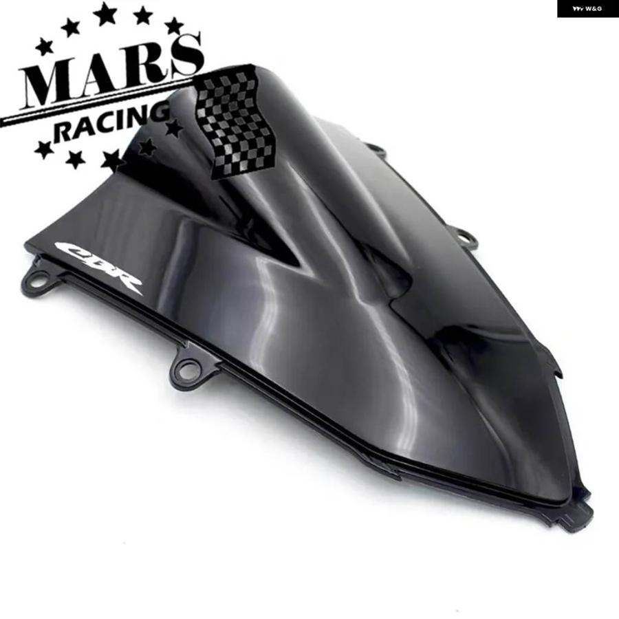 並行輸入品 オートバイ スポーツレーシング ダブルバブル ウィンドシールド ウィンドスクリーンバイザーバイザーデフレクター ホンダ CBR500R CBR500 R 2の画像