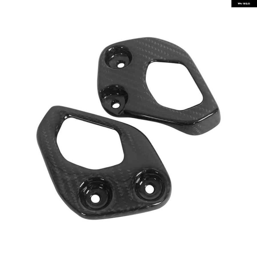 並行輸入品 カーボンヒールガード リアセット BMW R1200GS 2013-2018 R1250GS 2017 バイク アクセサリー リア フットレスト ウィングプレート_3