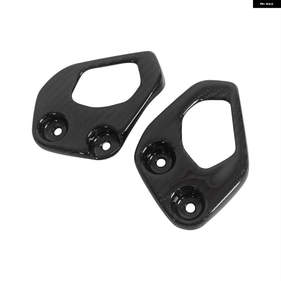 並行輸入品 カーボンヒールガード リアセット BMW R1200GS 2013-2018 R1250GS 2017 バイク アクセサリー リア フットレスト ウィングプレート_4