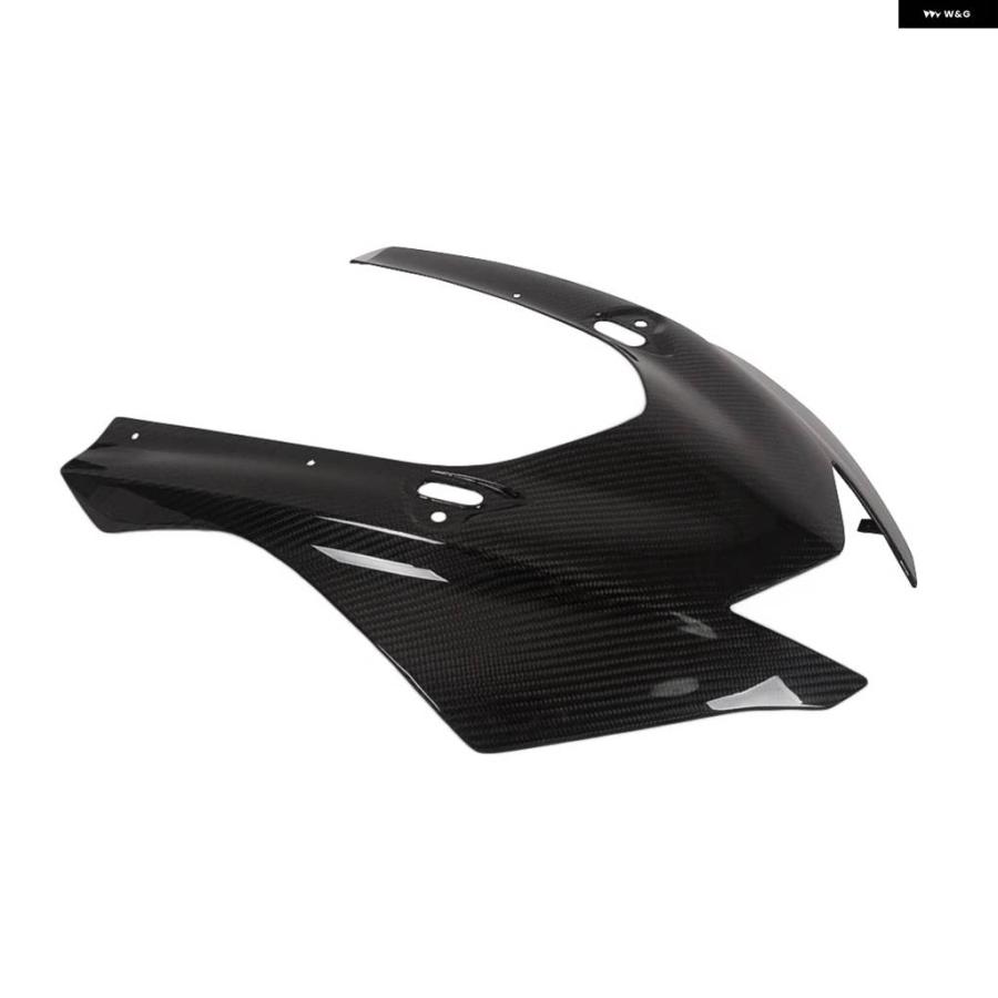 並行輸入品 カーボン アッパーフロント ヘッドライト ノーズ ハウジング フェアリング ヤマハ R6 2017 - 20_2