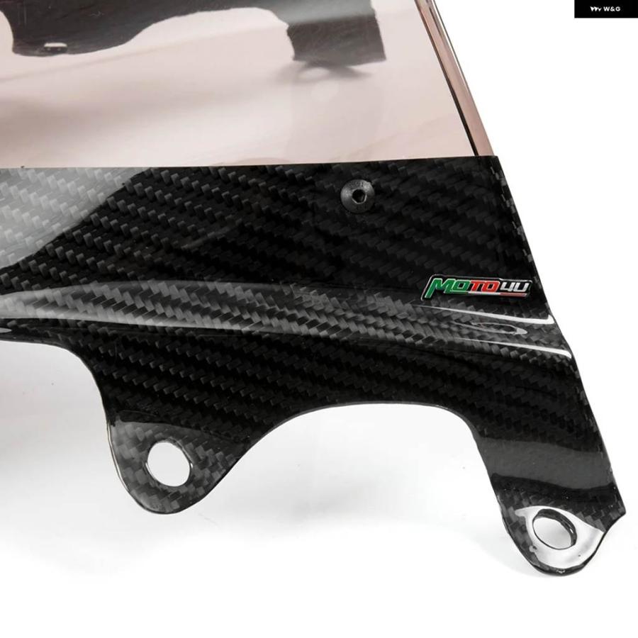 並行輸入品 BMW S1000RR 2009 - 14 カーボン オートバイ ウィンド ディフレクター ウィンドシールド ウィンドスクリーン_6