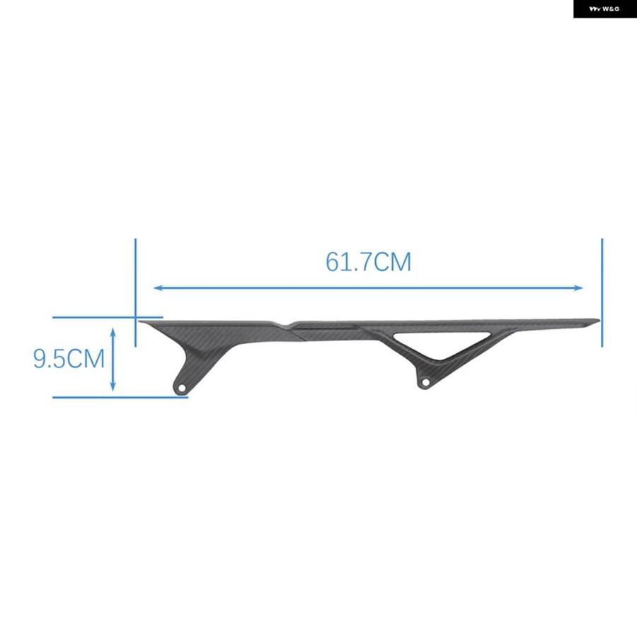 並行輸入品 ヤマハ FZ09 MT09 FJ09 XSR900 2014 - 20 カーボン リア チェーン ガード マッドフェンダー カウルカバー フェアリング_6