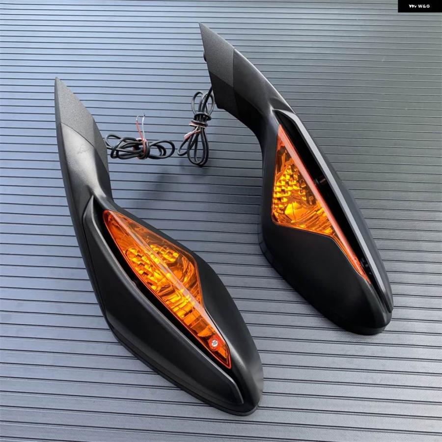 並行輸入品 MV AGUSTA F3 800/675 2013-2020 サイドミラー インジケーター 付き オートバイ アクセサリー リアビューミラー ウィンカー_3