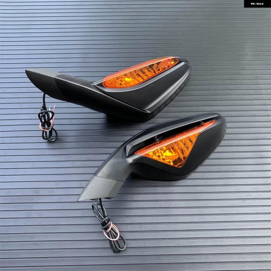並行輸入品 MV AGUSTA F3 800/675 2013-2020 サイドミラー インジケーター 付き オートバイ アクセサリー リアビューミラー ウィンカー_5