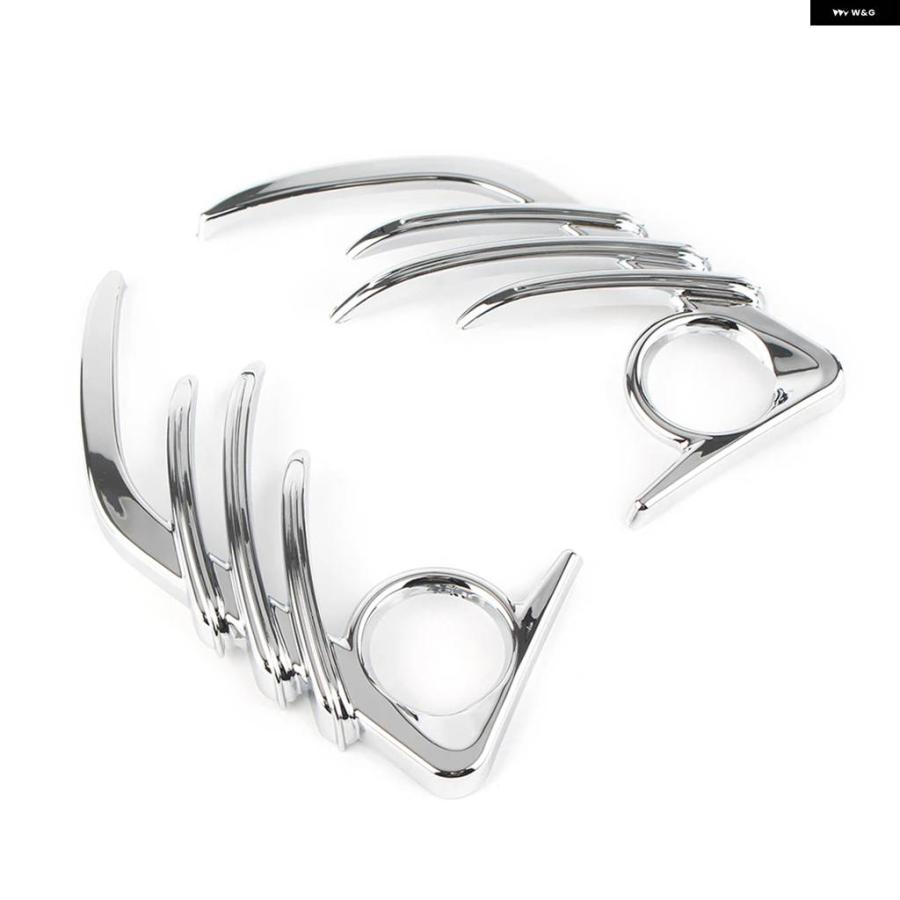 並行輸入品GOLDWING GL1800 F6B オートバイ クロームフロント スピーカー アウター トリム デコレーション ホンダ 2006 - 12-2017の画像