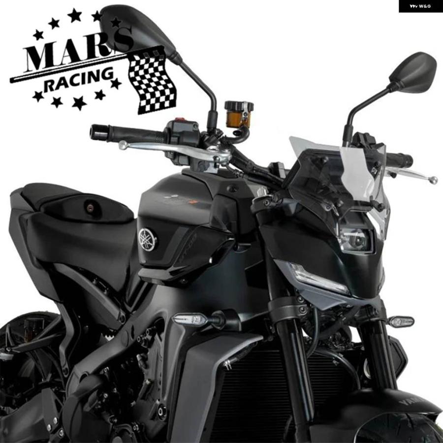 並行輸入品 バイク スポーツ ウインドシールド スクリーン キット デフレクター シュラウド シールドガード MT-09 Y-AMT MT09 SPの画像