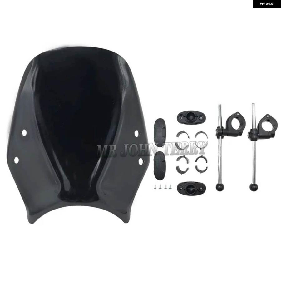 ブランド登録なし - 並行輸入品 ヤマハ XSR 900 XSR 700 XSR900 XSR900 XSR700 XSR700 2016- 自動二輪車 陳列箱映写幕 デフレクター 鉤括弧