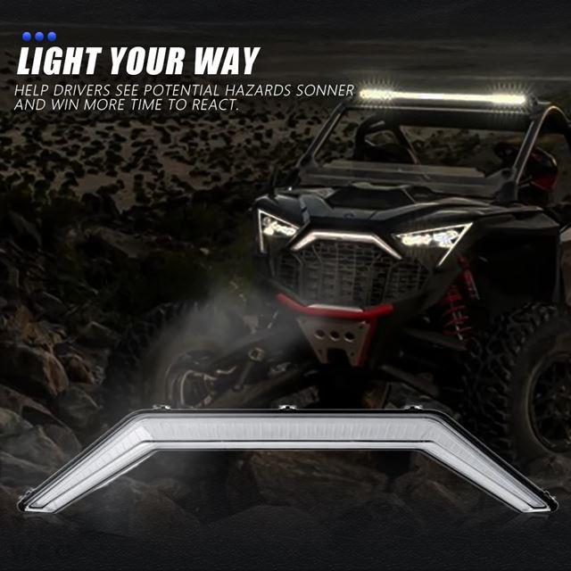 Rzr pro xpフロントアクセントライト用LEDセンターグリルライト20?23偏光rzr pro xp/4 2022 rzr pro r #2884346｜ectmmstore｜06